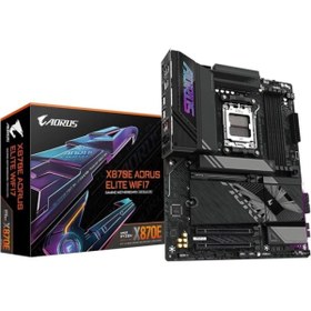 Resim MELFSHOP GIGABYTE X870 AORUS ELITE WIFI-7 DDR5 HDMI DP PCIe 16X v5.0 AM5 ATX 