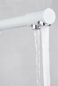 Resim HMS Beyaz Arıtmalı 3 Yollu Mutfak Eviye Bataryası 