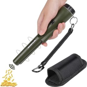 Resim Lidyahan Store Shine Taşınabilir Metal Dedektörü, Entegre LED Göstergeli Su Geçirmez Pinpointer Metal Dedektörü, Hazine Avı Için 360° Tarama Pimi Işaretçi Metal Vizör 