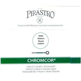 Resim Pirastro Chromcor Cello Strings D-Re Tek Tel Çello Teli 