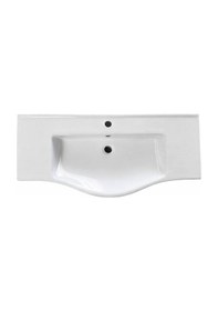 Resim Bozvit 100 Cm Konsollu Lavabo Beyaz - 11100 Beyaz 