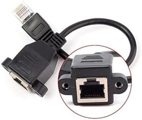 Resim SANEC Rj45 Cat5 Cat6 Dişi Erkek Çevirici Koruyucu Adaptör 