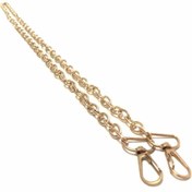 Resim YENİ HEDİYELİK DÜNYAM Gold Zincir Çanta Askısı 