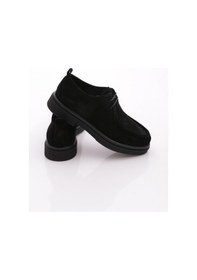 Resim Dgn 6km4312 Erkek Oxford Ayakkabi Siyah Süet 