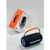 Resim Torima Booms Box 360 Taşınabilir Rgb Ledli Bluetooth Hoparlör Usb-Tf Siyah 