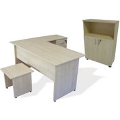 Resim Burovena Vena Nil Çalışma Ofis Masa Dolaplı Takım 