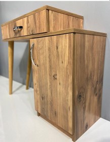 Resim Bicabin Bicabin London Novella Dolaplı Çekmeceli Aynalı Makyaj Masası (544781882) 