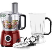 Resim Russell Hobbs Desire mutfak robotu, blender başlığı, karıştırma kabı, paslanmaz çelik disk 
