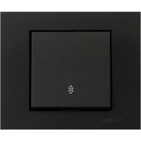 Resim Genel Markalar 8 Adet Ovivo Grano Siyah Vavien Anahtar Çerçeve Dahildir 8'li 