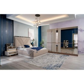 Resim NİVEMESHOME Elsa Yatak Odasi Takimi 