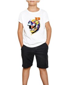 Resim F1 Max Verstappen Beyaz Çocuk Tişört Beyaz 