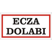 Resim Ecza Dolabı Levhası 