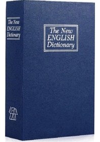 Resim Mobgift Kitap Görünümlü Anahtarlı Gizli Kasa Kumbara (Lacivert) 