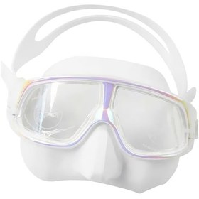 Resim Dolıty Tüplü Dalış Maskesi Yetişkin Dişli Beyaz Beyaz 