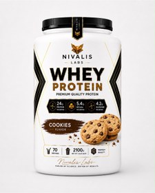 Resim NIVALIS LABS Whey Protein Kurabiyeli 2100g 70 Servis 