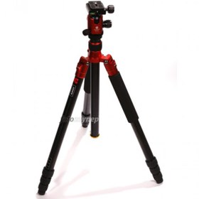 Resim Digipod A-2840fm Profesyonel Tripod (kırmızı) 