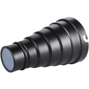 Resim Yunboo Elinchrom Uyumlu 5 Renk Filtreli Profesyonel Işık Odaklama Aparatı - Hafif Alüminyum Yapı 