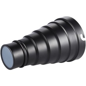 Resim Yunboo Elinchrom Uyumlu 5 Renk Filtreli Profesyonel Işık Odaklama Aparatı - Hafif Alüminyum Yapı 