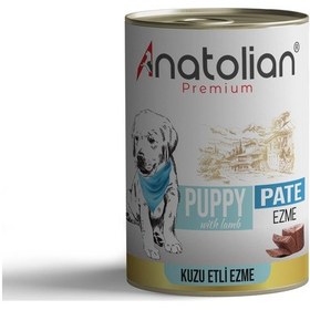 Resim Anatolian Premium Lamb Pate Kuzulu Yavru Ezme Kedi Konservesi 400 G 