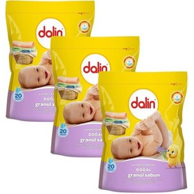 Resim Dalin Granül Sabun 1000 gr Toz Deterjan 3 Adet 