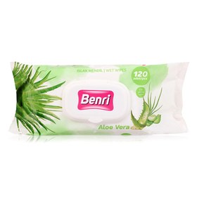 Resim Benri Islak Mendil Aloe Vera 120'li 