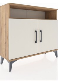 Resim Arges Şifonyer 2 Raflı 2 Kapaklı 88x30x80 Çam-aytaşı Atlas Çam 