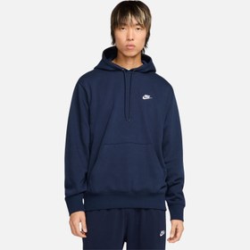 Resim Nike Sportswear Club French Terry Pullover Hooded Erkek Sweatshirt 