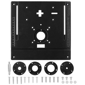 Resim Geeksen Freze Masası Ekleme Plakası Elektrikli Kesme Makinesi Gravür Makinesi 