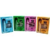 Resim Parlement Blue + Green + Orange + Pink Kadın Parfüm EDT 4 x 50 ML + Sprey Deodorant 4 x 150 ML 