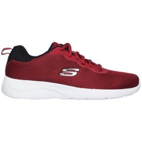 Resim Skechers 58362W-RDBK Dynamight 2.0 Rayhill Erkek Kırmızı Sneaker Spor Ayakkabı 