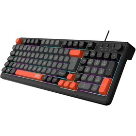 Resim DRAGOS Bundle RGB Kablolu Oyuncu Klavye Mouse ve Kulaklık Seti 