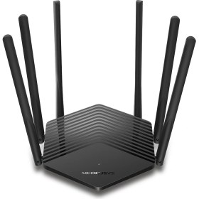 Resim Mercusys MR50G | AC1900 Mbps Dual-Band Wi-Fi 5 Router | Gigabit Port | Fiber Uyumlu | WPA3 | MU-MIMO | Beamforming | Access Point Modu | VPN Desteği | Kolay Kurulum | Mobil Uygulama 