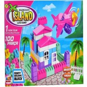 Resim Ant Blocks 100 Parça Island ANT010 