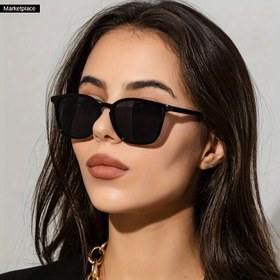 Resim 1 Adet Kadınlar İçin Şık Retro Küçük Çerçeveli Gözlük 