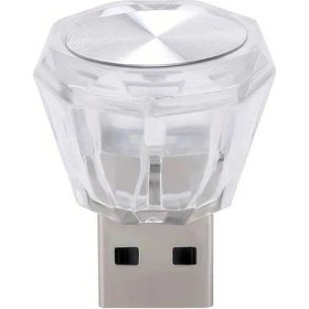 Resim Trendooze Turcoshop11 Renkli Usb Led Lamba Şarj Gerekmez Kolay Kullanım 