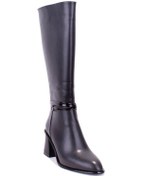 Resim Dagoster Dza07-1032901 Siyah Klasik Topuklu Kadın Çizme 001 