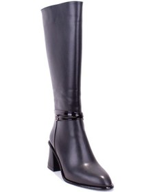 Resim Dagoster Dza07-1032901 Siyah Klasik Topuklu Kadın Çizme 001 