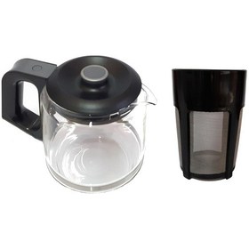 Resim Cookplus Yeni 1501 Çay Makinesi Uyumlu Filtreli Cam Demlik 