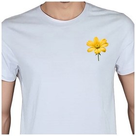 Resim Flower T-shırt Beyaz 