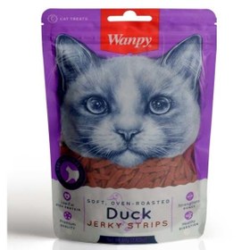 Resim Wanpy Ördekli Fileto Yumuşak Kedi Ödül Maması 1 Adet 80 Gr 