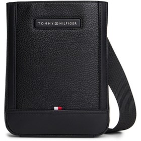 Resim Tommy Hilfiger Siyah Erkek Postacı Çantası TH CENTRAL MINI CROSSOVER 
