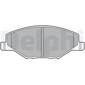 Resim Vw Polo 5 On Fren Balatasi 1.4 Tdi 2014-2017 Delphı Lp2444 