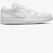 Resim Nike Air Jordan 1 Erkek Siyah Sneaker 553558-136 Beyaz 