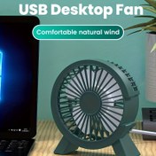 Resim USB Masa Fanı - Sessiz, Taşınabilir ve Enerji Verimli Mini Fan Ev, Ofis ve Araba Kullanımı İçin, Yeşil ile Ayarlanabilir Hız Kontrolü, Sessiz Çalışma, USB Masa Fanı | Modern Masa Fanı | Ayarlanabilir Fan Hızı, Masa Fanı 