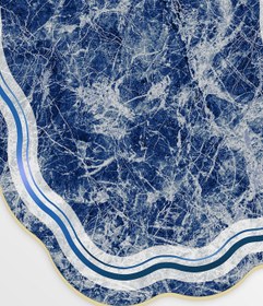 Resim Alanur Home Eko Yıldız Djt Yıkanabilir Kaymaz Taban 3 Lü Yatak Odası Takımı 203 Figürlü Lacivert 