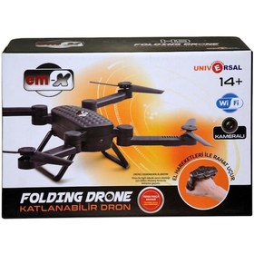 Resim Eo-3108 Katlanır Kameralı Drone Wifi H9 -Toysan 