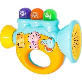 Resim Jlg-855-38a Işıklı Ve Müzikli Trompet -vardem 