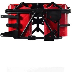 Resim Jeep Wrangler Rubicon Arka Benzin Yedek Depo (ÇIft Bidon) 2009 Sonrası Uyumlu 