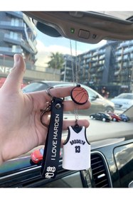 Resim S&E TASARIM Brooklyn Otomobil Dikiz Süsü Harden 13 Çift Yönlü Dikiz Süsü,oto Anahtarlık 