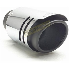 Resim Carmind Yan Kesik Kromajlı Egzoz Ucu C-442a 